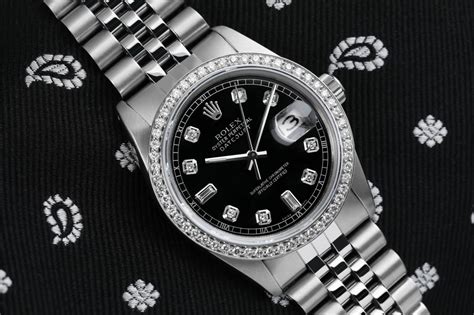 quadrante nero rolex datejust|rolex orologio datejust 36.